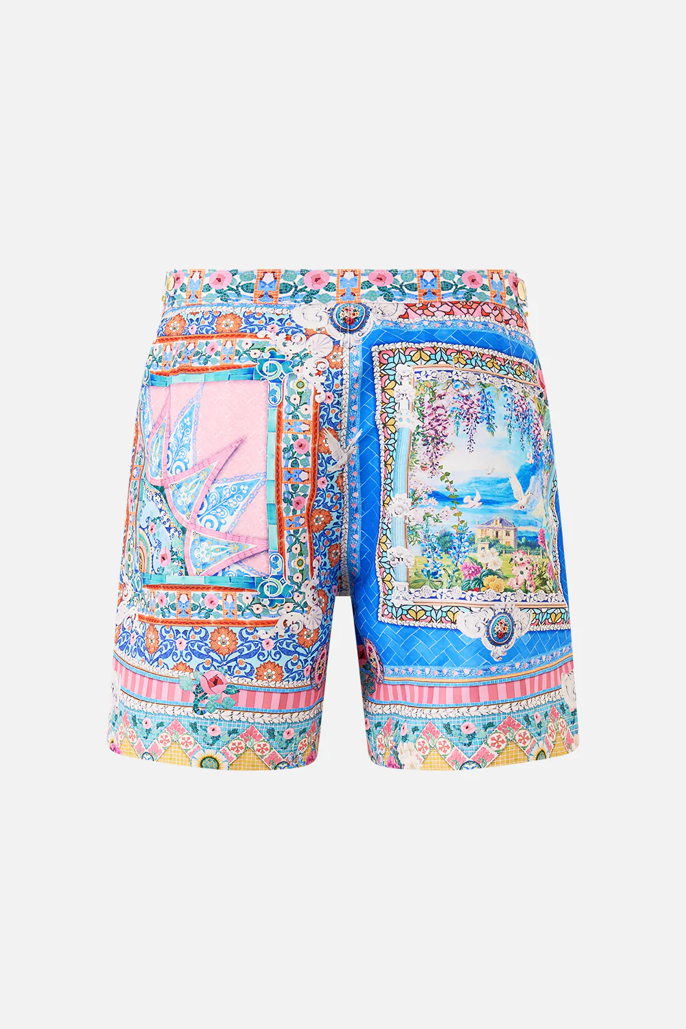 MID LENGTH BOARDSHORT WITH FIXED WAIST NAVÀS NOUVEAU - Image 6