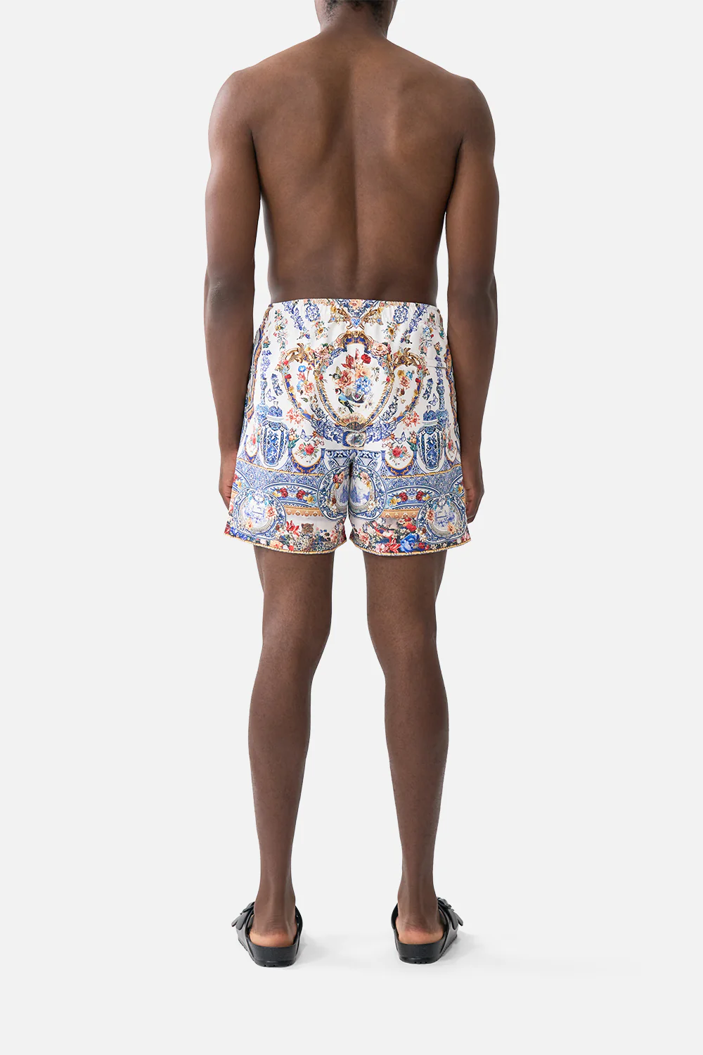 MID LENGTH BOARDSHORT WITH ELASTIC WAIST THE POTTERY PARLOUR - Image 2