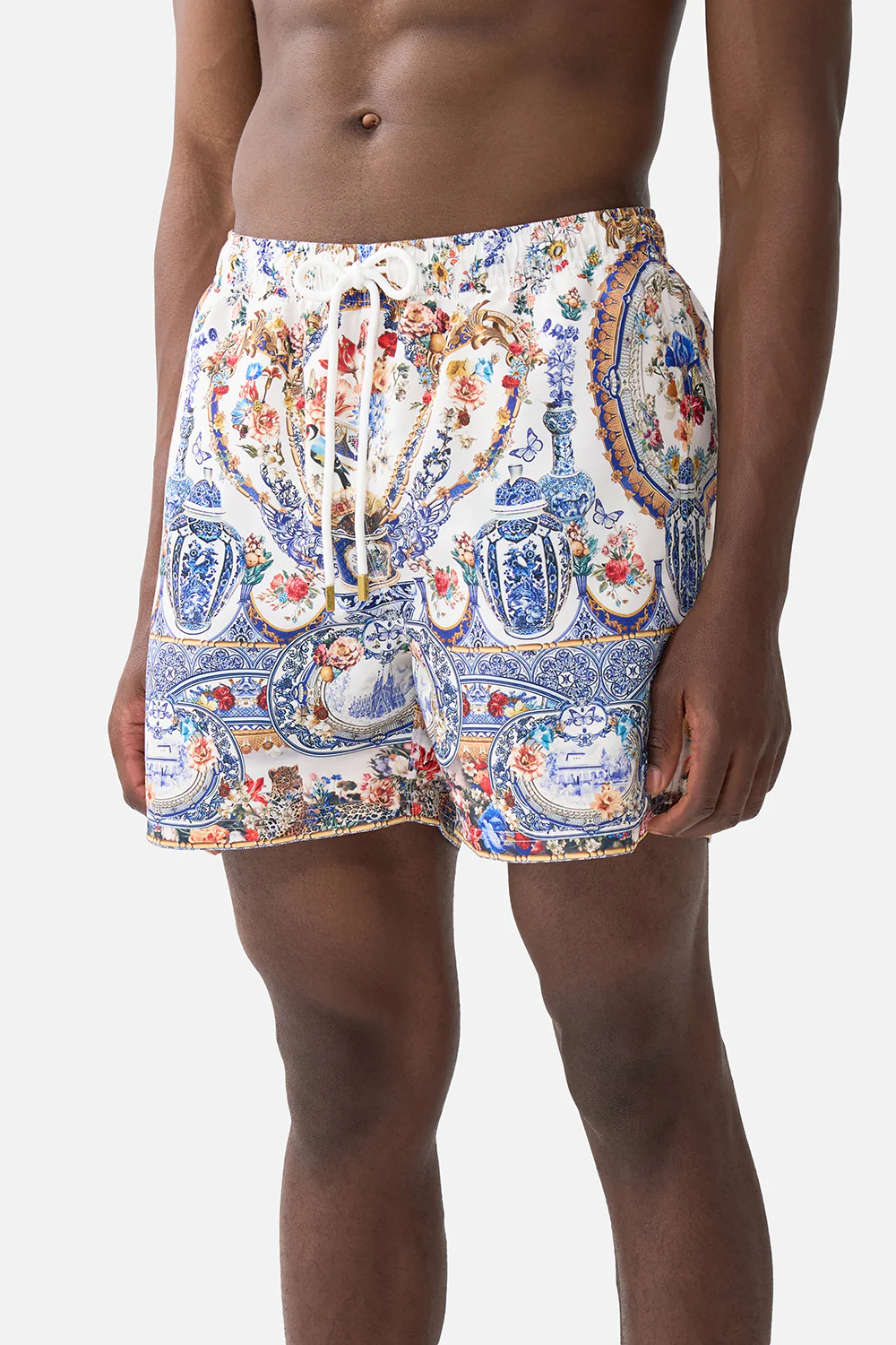 MID LENGTH BOARDSHORT WITH ELASTIC WAIST THE POTTERY PARLOUR - Image 5