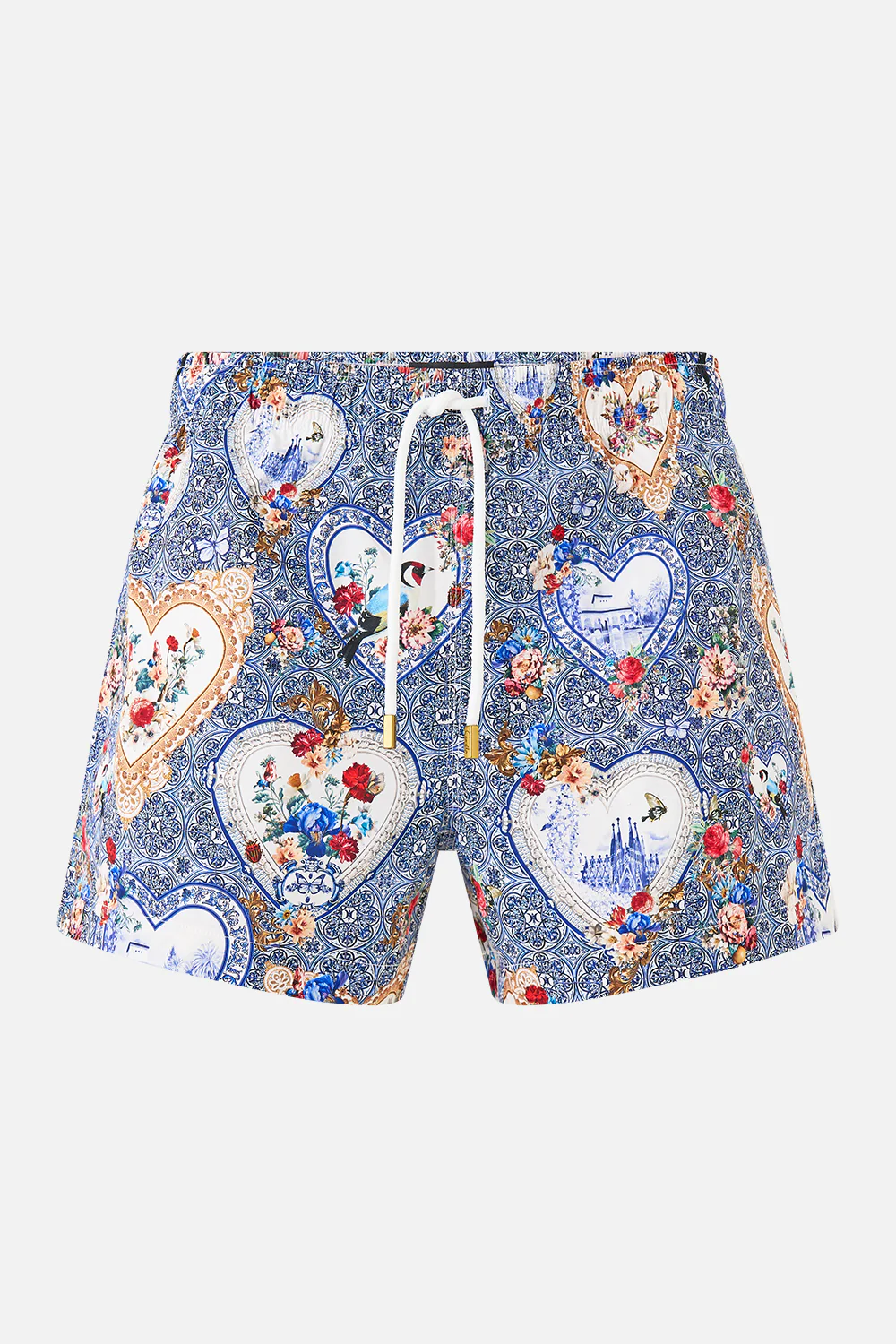 SHORT LENGTH BOARDSHORT WITH ELASTIC WAIST THE POTTERY PARLOUR - Image 3