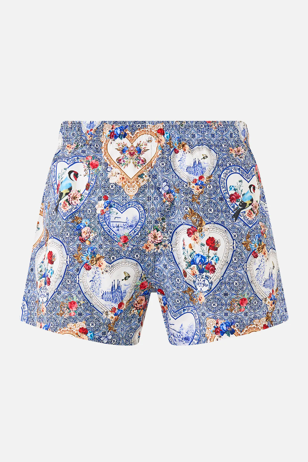 SHORT LENGTH BOARDSHORT WITH ELASTIC WAIST THE POTTERY PARLOUR - Image 6