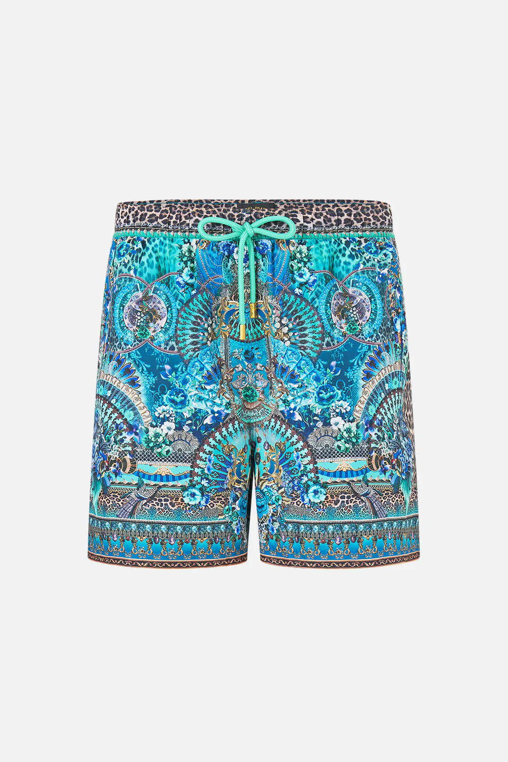 MID LENGTH BOARDSHORT WITH ELASTIC WAIST FLAMENCO EUPHORIA - Image 3