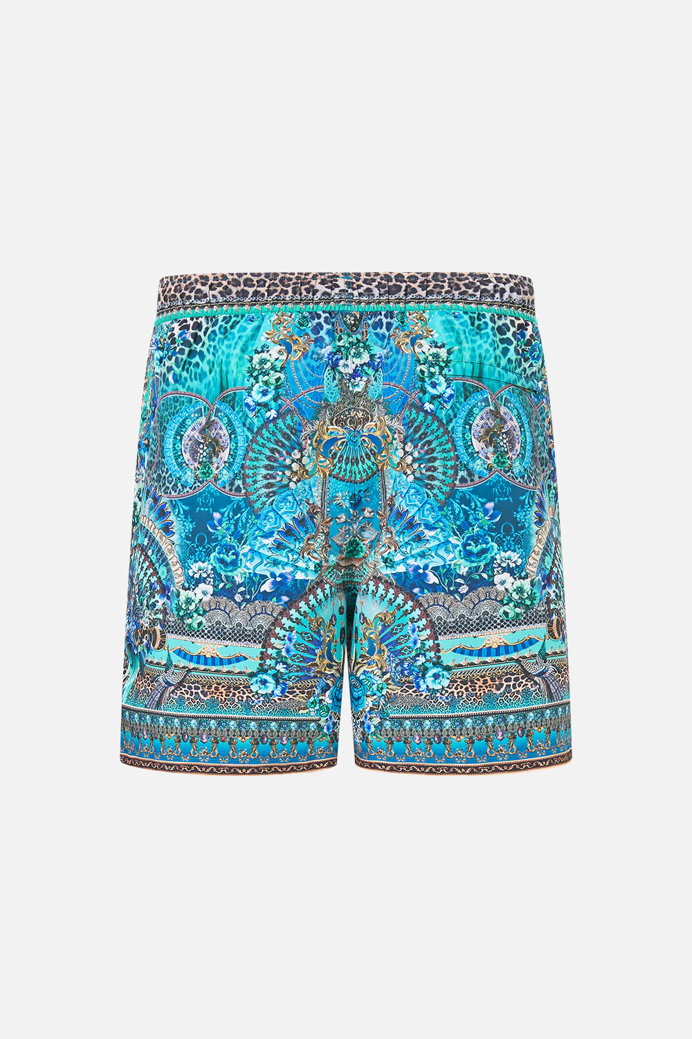 MID LENGTH BOARDSHORT WITH ELASTIC WAIST FLAMENCO EUPHORIA - Image 6