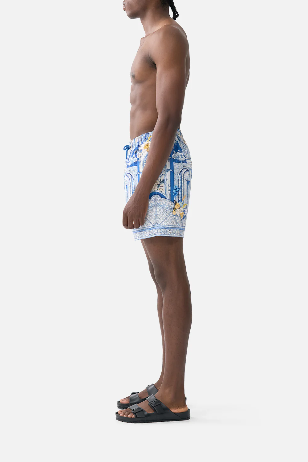 MID LENGTH BOARDSHORT WITH ELASTIC WAIST DE NADA GRANADA - Image 4