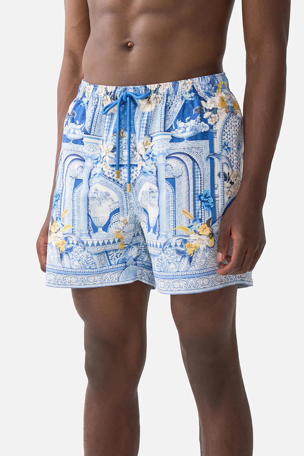 MID LENGTH BOARDSHORT WITH ELASTIC WAIST DE NADA GRANADA - Image 5