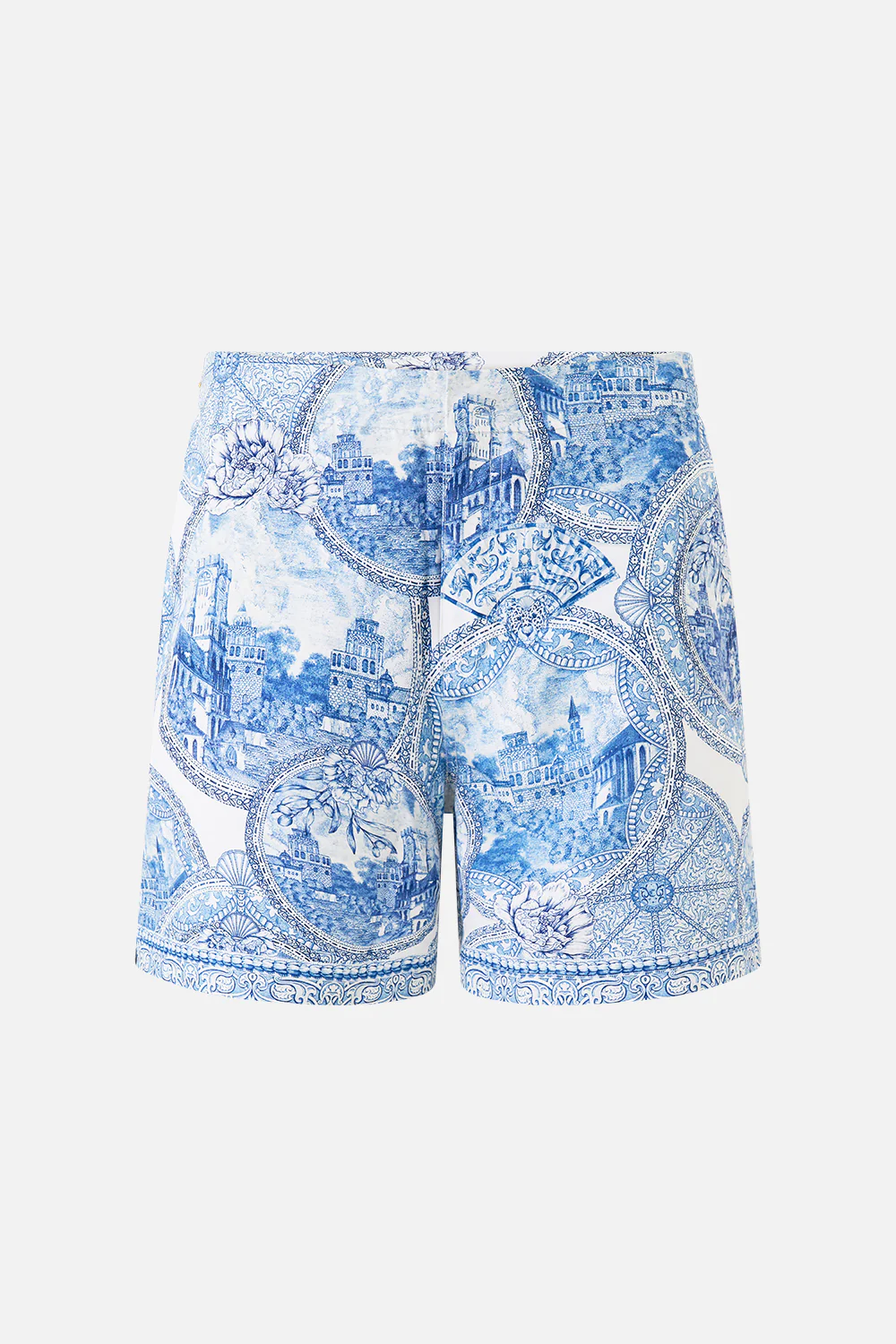 MID LENGTH BOARDSHORT WITH FIXED WAIST THE HUM OF THE ALHAMBRA - Image 3