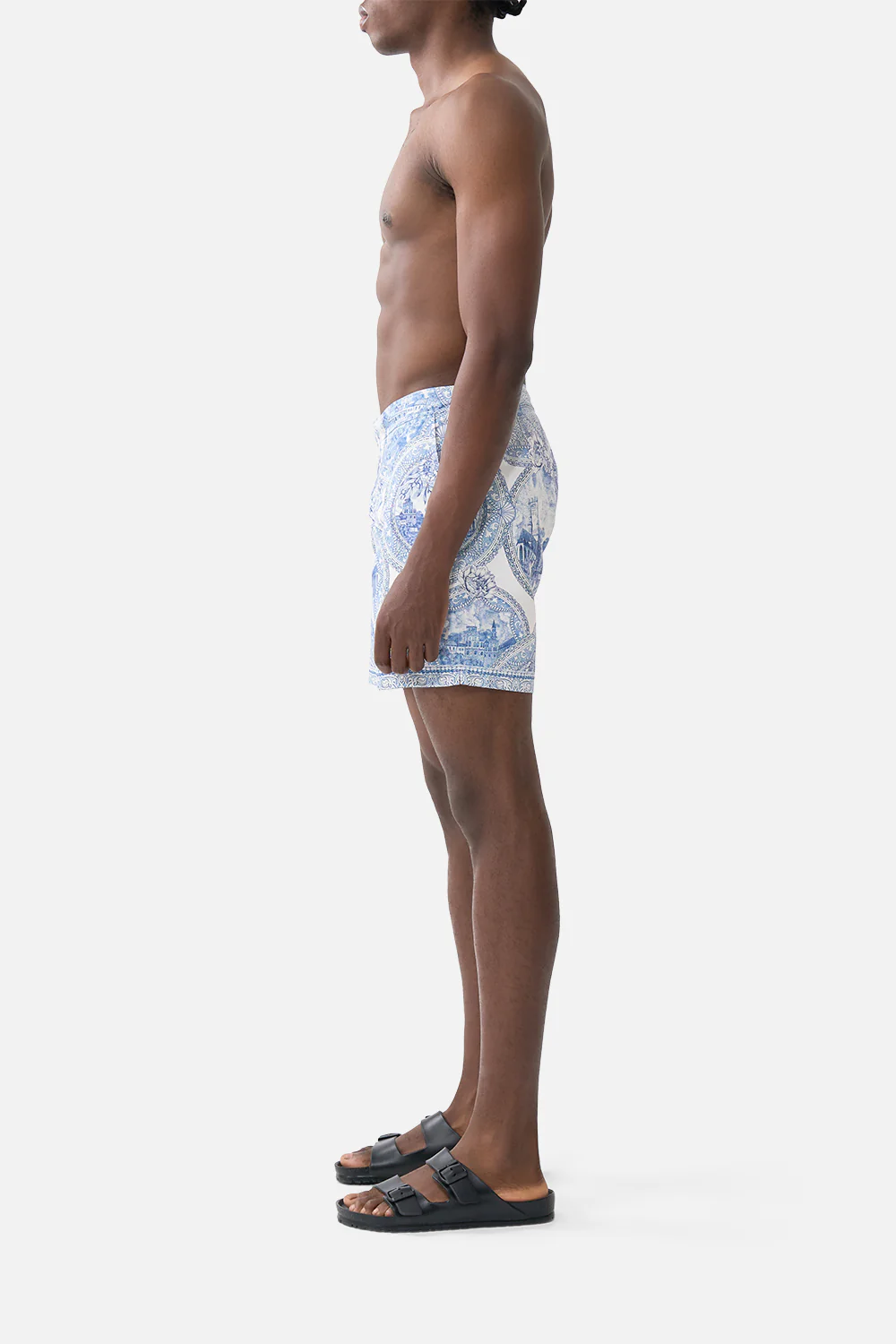 MID LENGTH BOARDSHORT WITH FIXED WAIST THE HUM OF THE ALHAMBRA - Image 4