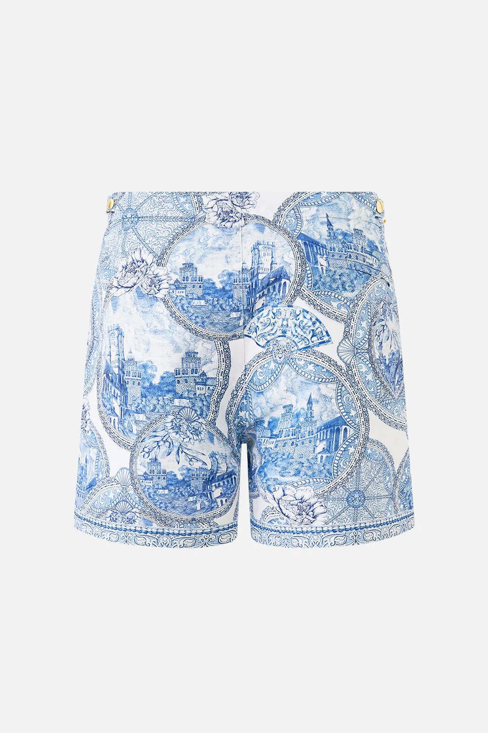 MID LENGTH BOARDSHORT WITH FIXED WAIST THE HUM OF THE ALHAMBRA - Image 6