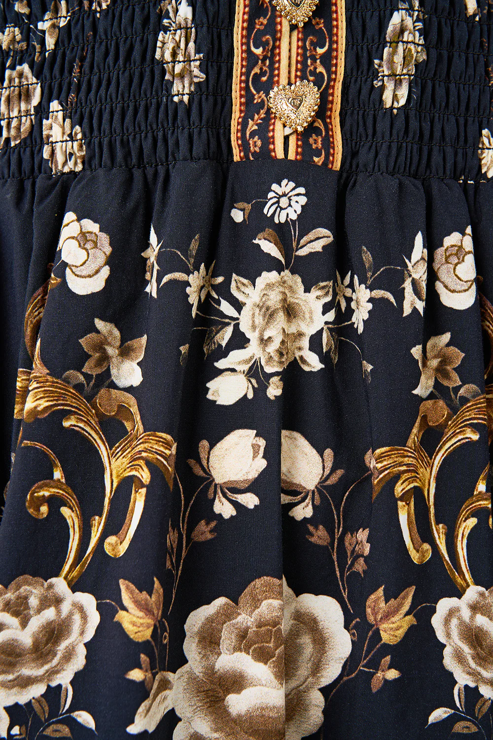 TIERED DRESS WITH NECK FRILL FLAMENCO FOLKLORE - Image 9