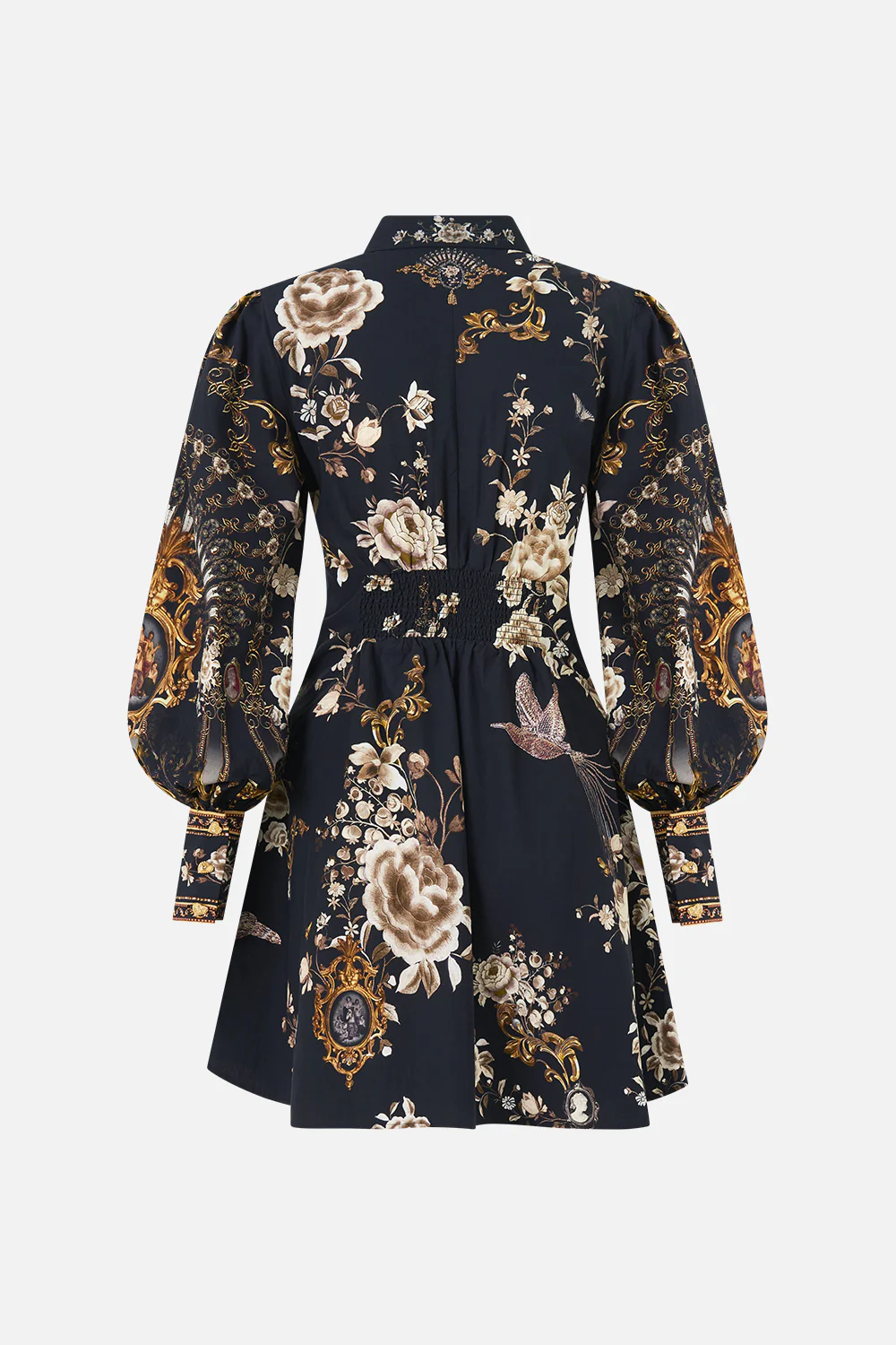 SHORT WAIST TIE SHIRT DRESS FLAMENCO FOLKLORE - Image 7