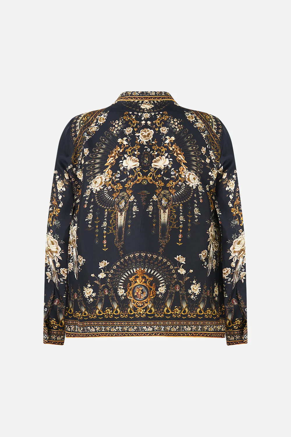 LONG SLEEVE CAMP COLLARED SHIRT FLAMENCO FOLKLORE - Image 6