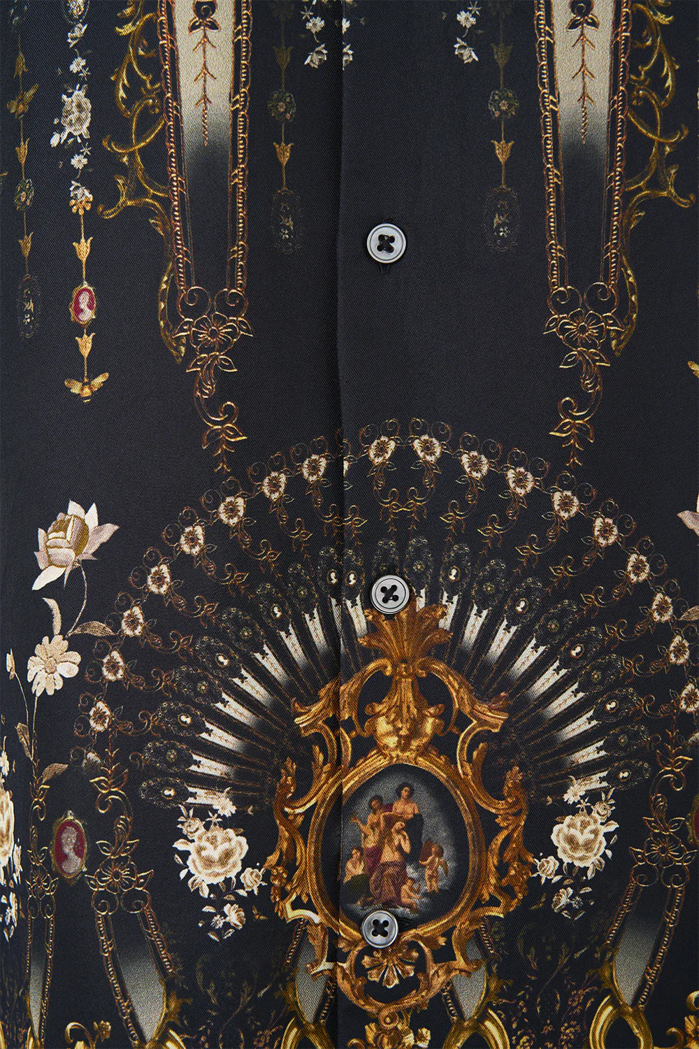 LONG SLEEVE CAMP COLLARED SHIRT FLAMENCO FOLKLORE - Image 7