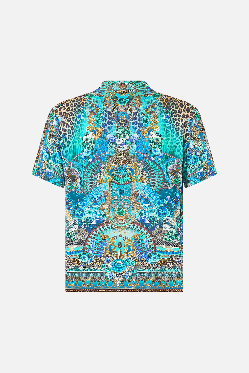 SHORT SLEEVE CAMP COLLARED SHIRT FLAMENCO EUPHORIA - Image 6
