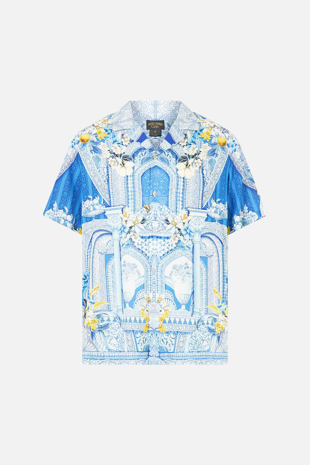 SHORT SLEEVE CAMP COLLARED SHIRT DE NADA GRANADA - Image 3