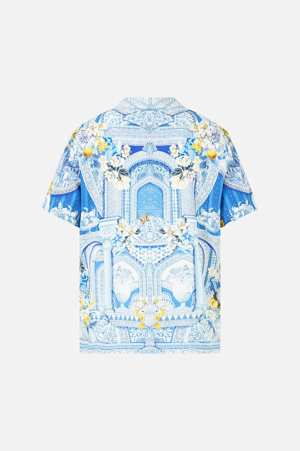 SHORT SLEEVE CAMP COLLARED SHIRT DE NADA GRANADA - Image 6
