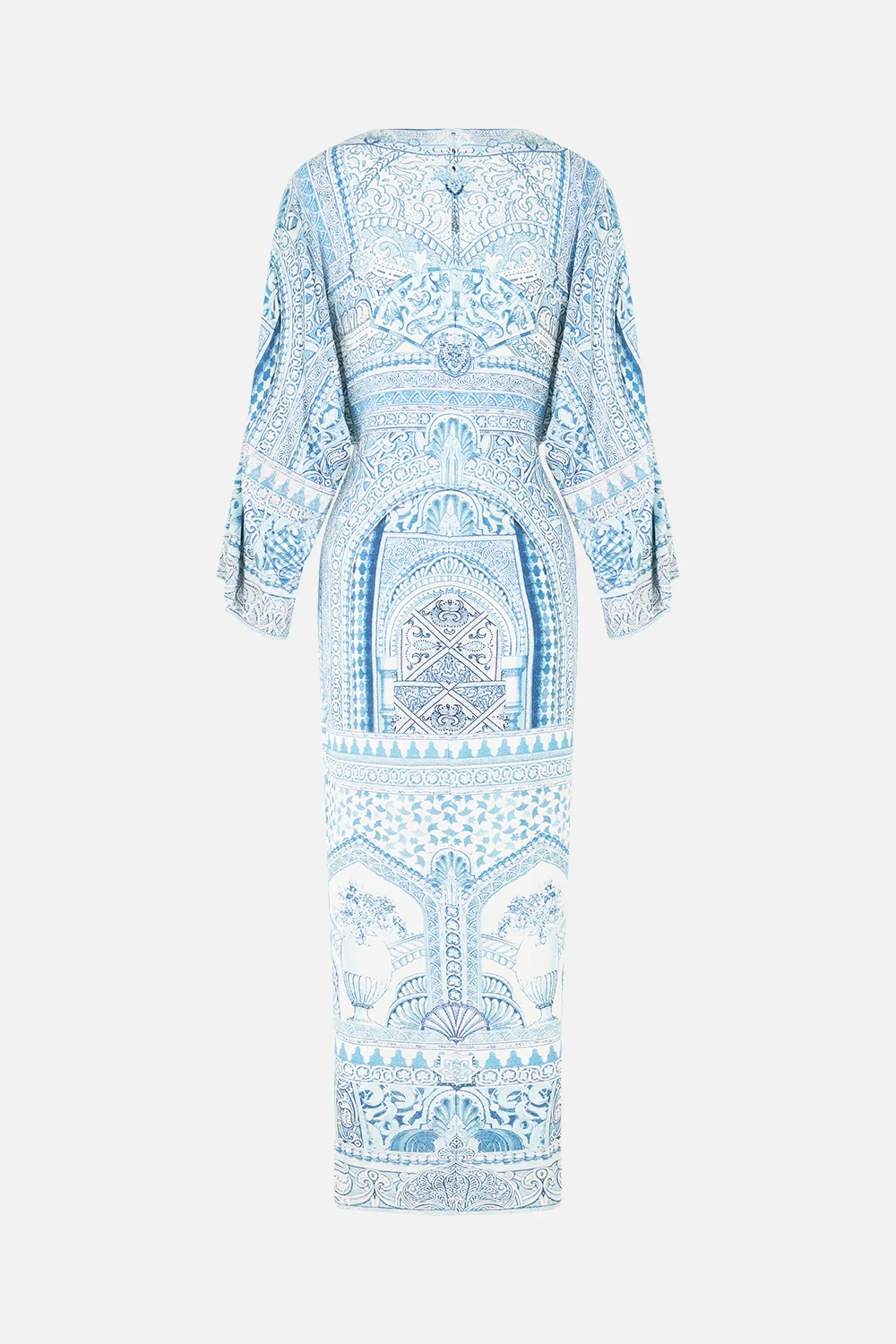 LONG SPLIT FRONT TWIST DRESS THE HUM OF THE ALHAMBRA - Image 6