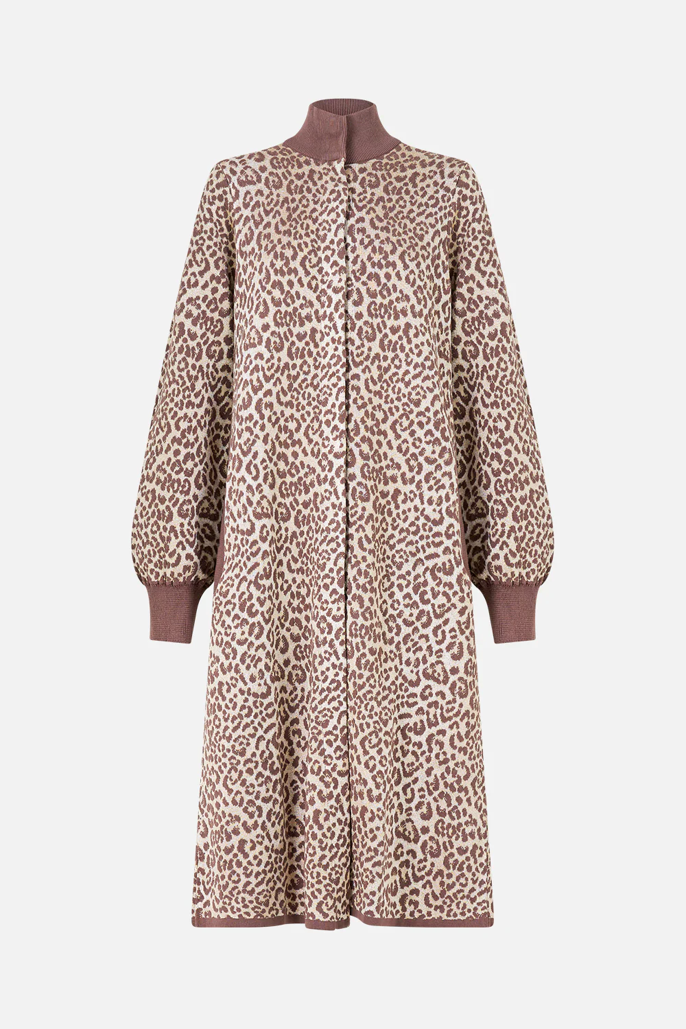 A-LINE KNIT COAT ARANJUEZ ANIMALIA - Image 3
