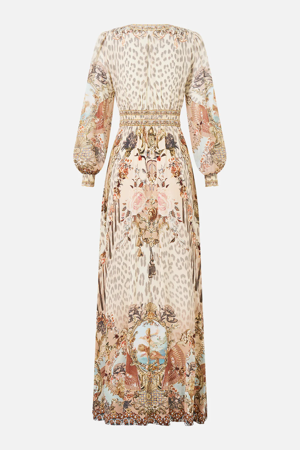 BUTTON DRESS WITH SHAPED WAISTBAND ARANJUEZ ANIMALIA - Image 6