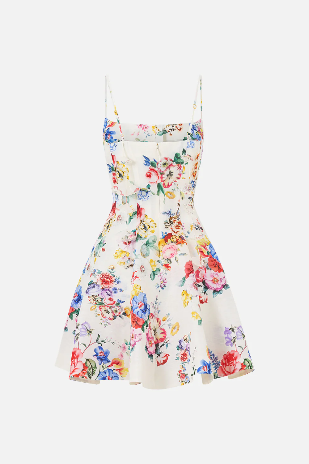 CORSET DRESS WITH SHORT FLARED SKIRT I LEFT MY HEART IN GRANADA - Image 7