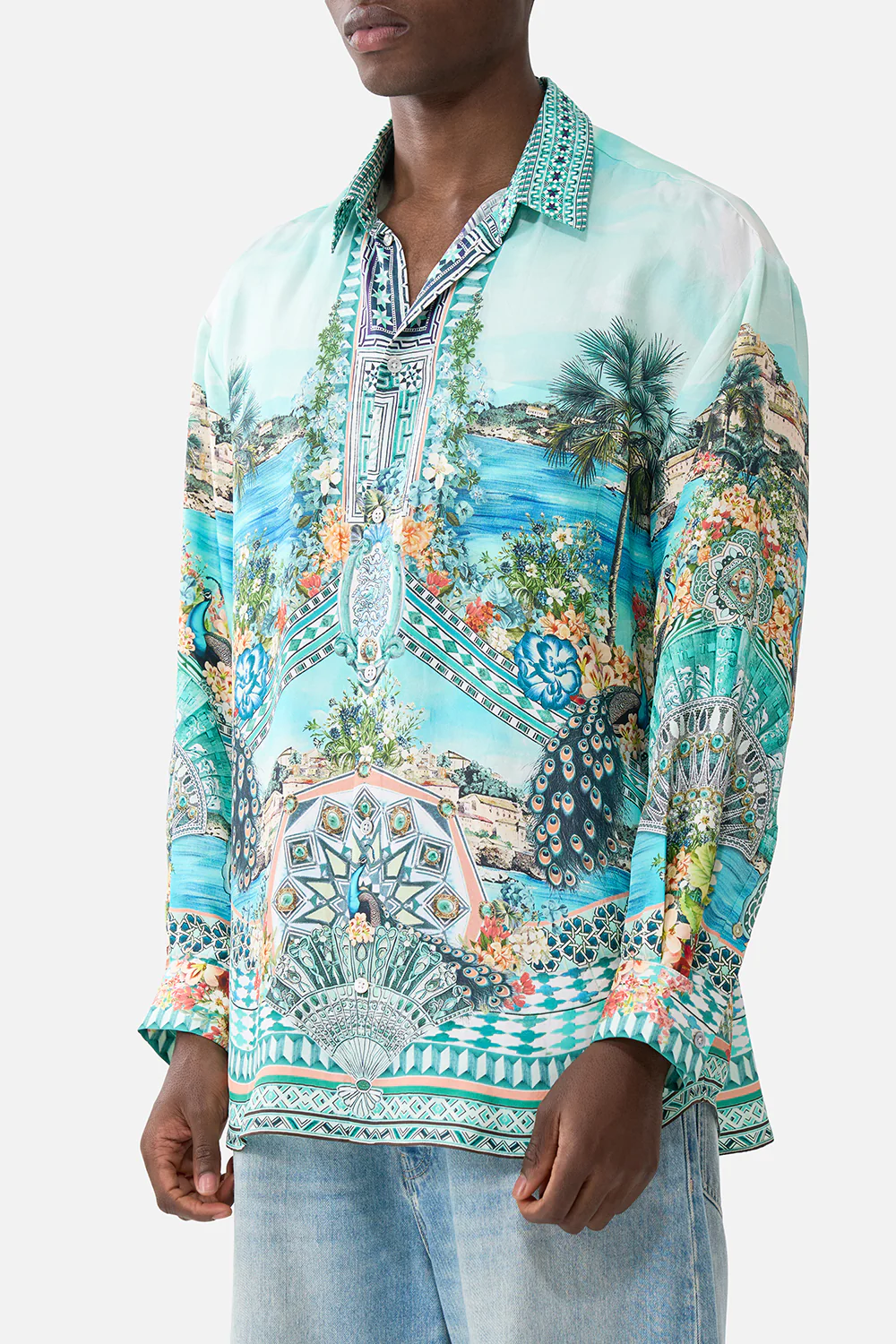 LONG SLEEVE OVERSIZED SHIRT BALEARIC BEBÉ - Image 5