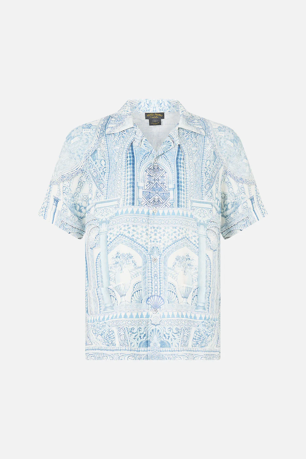SHORT SLEEVE CABANA SHIRT THE HUM OF THE ALHAMBRA - Image 3