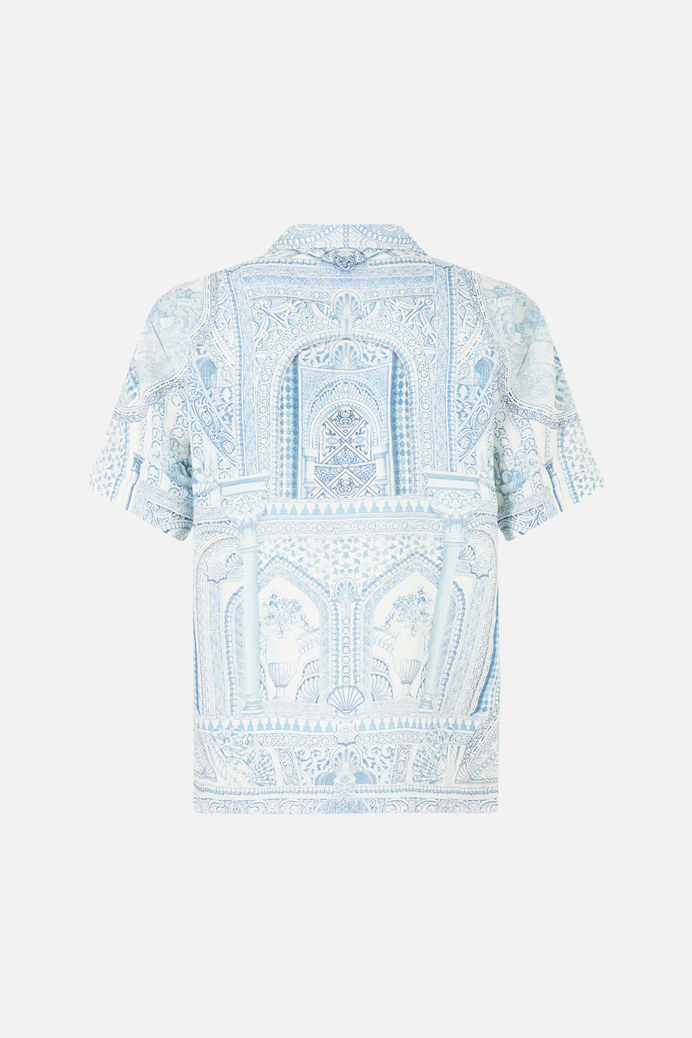 SHORT SLEEVE CABANA SHIRT THE HUM OF THE ALHAMBRA - Image 6