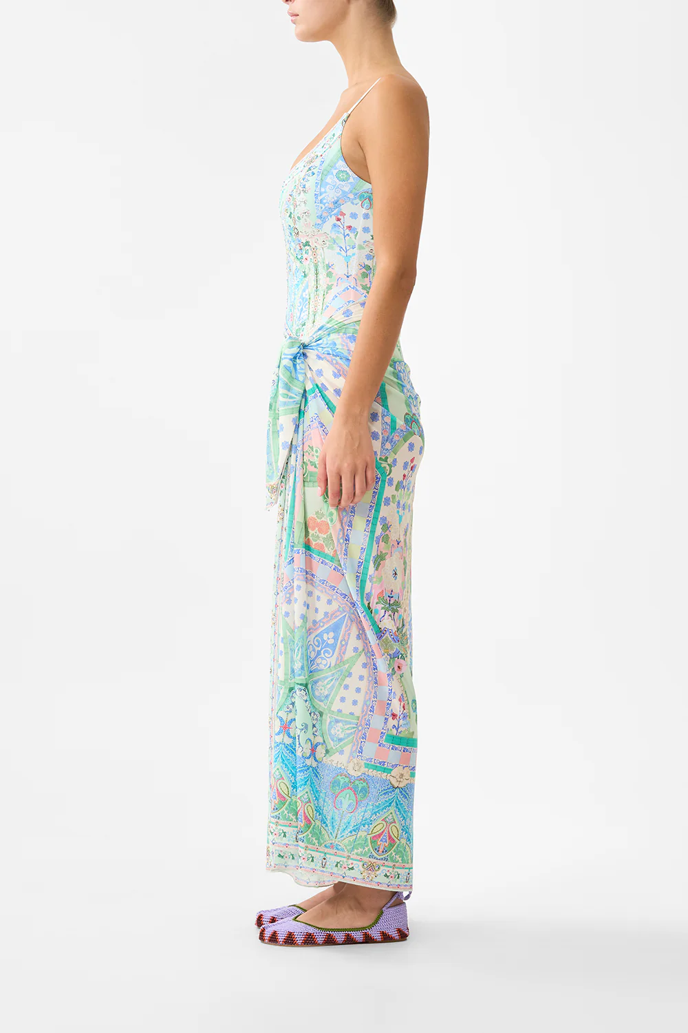 MULTI WEAR LONG SARONG MIDSUMMER MOSAICS - Image 4