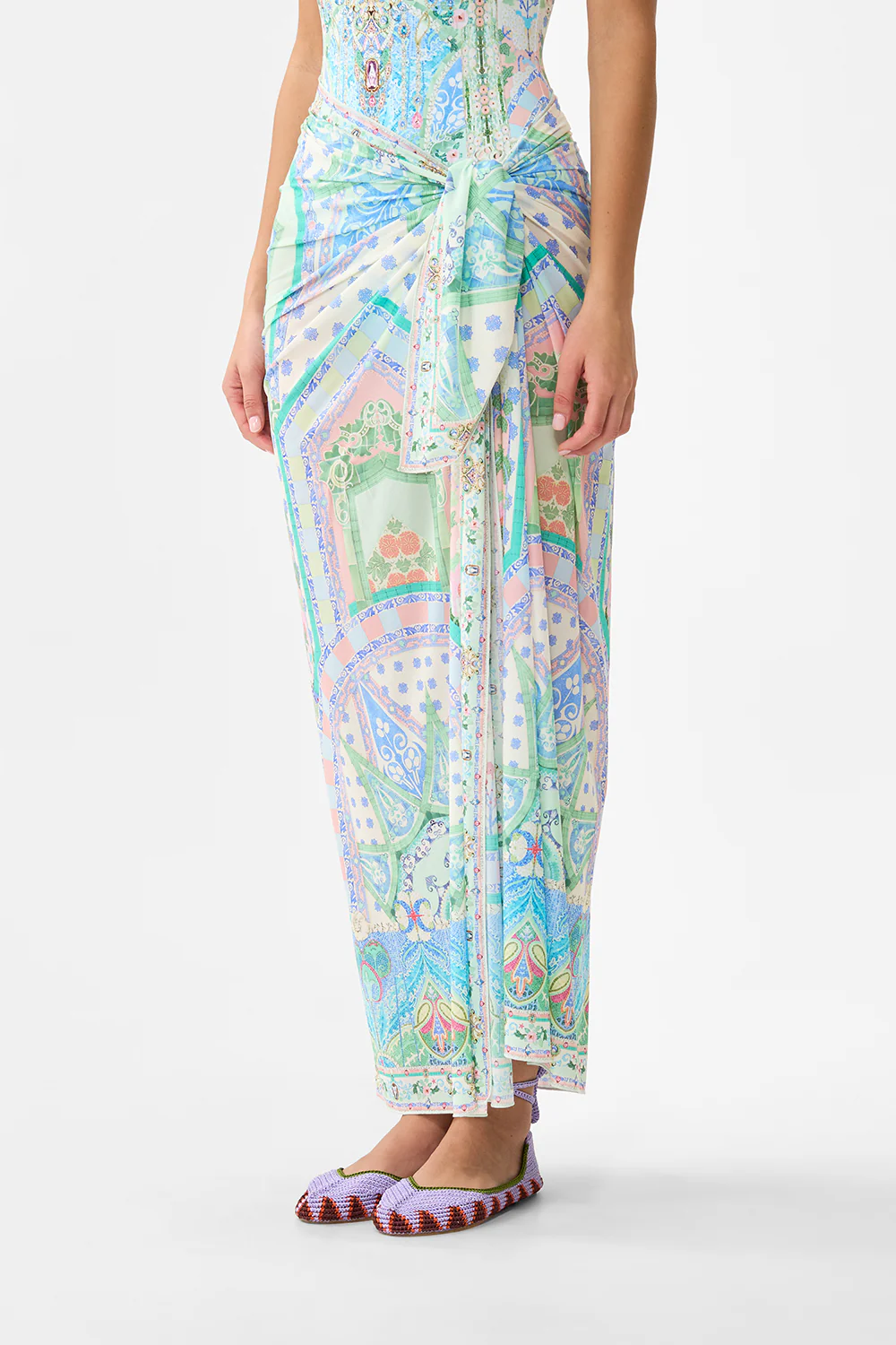 MULTI WEAR LONG SARONG MIDSUMMER MOSAICS - Image 5