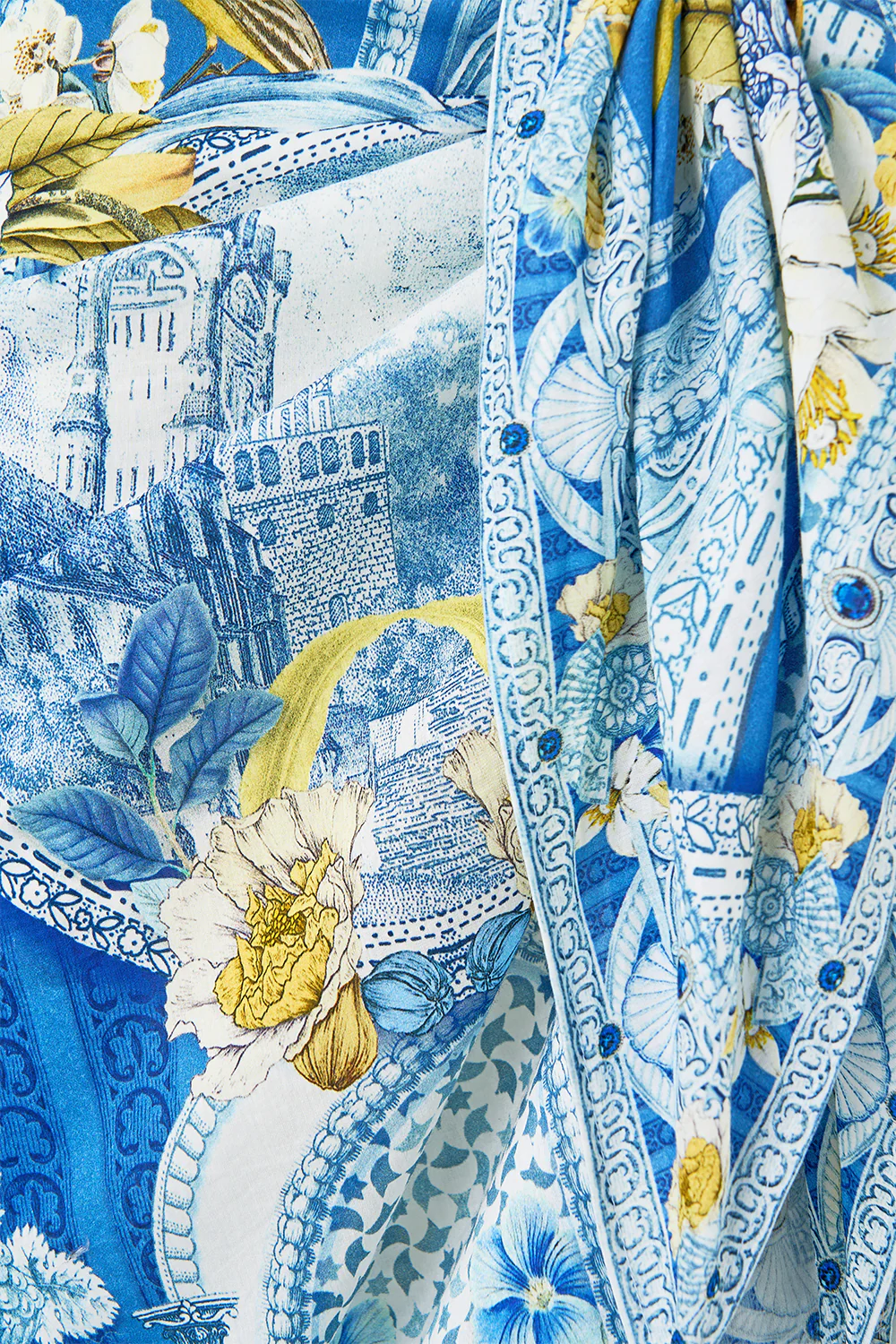 WOVEN SHORT SARONG WITH TASSELS DE NADA GRANADA - Image 7