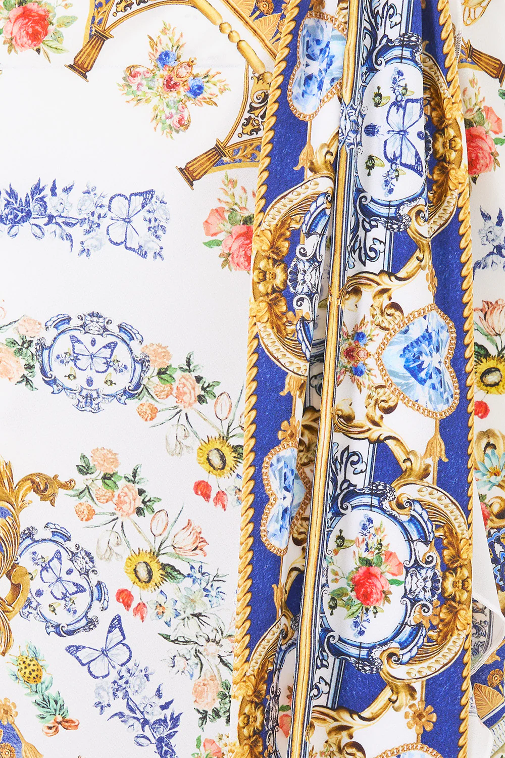 LONG SARONG WITH TIE WAIST AND FRILL EDGE THE POTTERY PARLOUR - Image 3