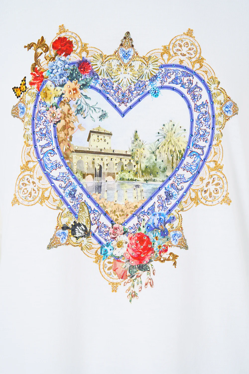 SLIM FIT ROUND NECK T-SHIRT THE POTTERY PARLOUR - Image 3