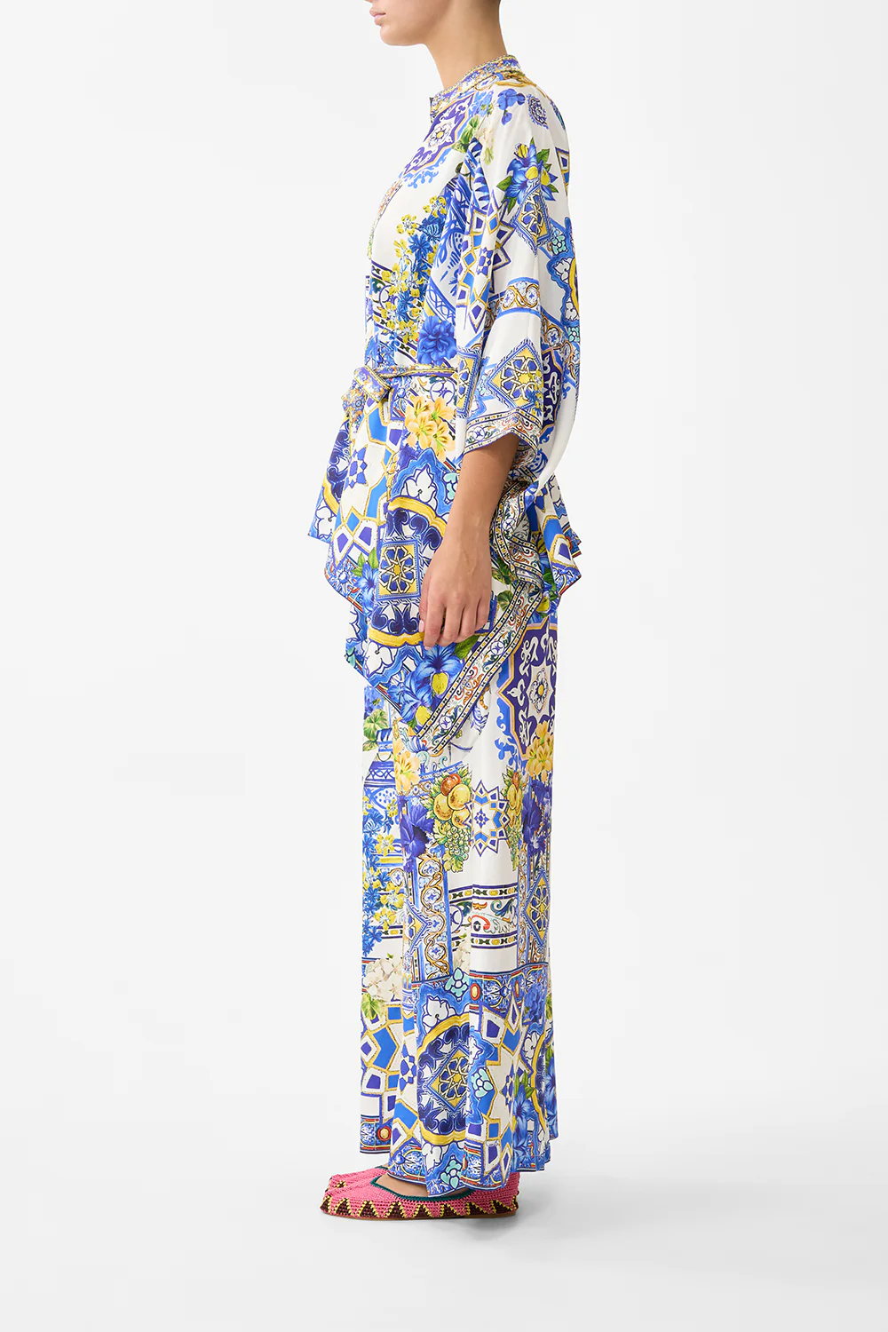 BUTTON THROUGH SCARF BLOUSE ESPAÑA NIRVANA - Image 4