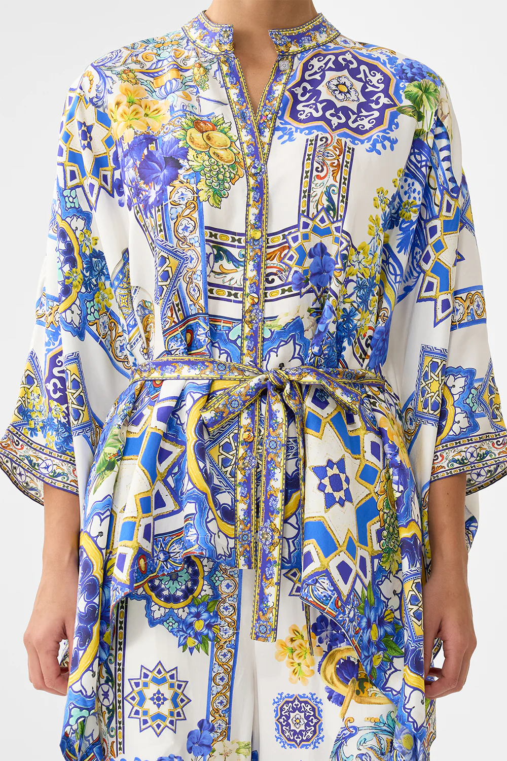 BUTTON THROUGH SCARF BLOUSE ESPAÑA NIRVANA - Image 6