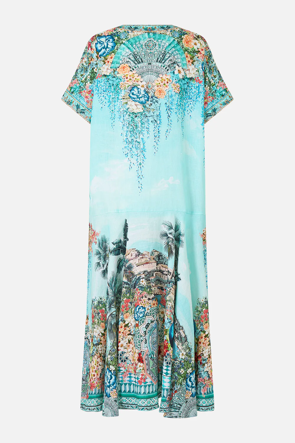 V NECK KAFTAN WITH DROP WAIST BALEARIC BEBÉ - Image 6