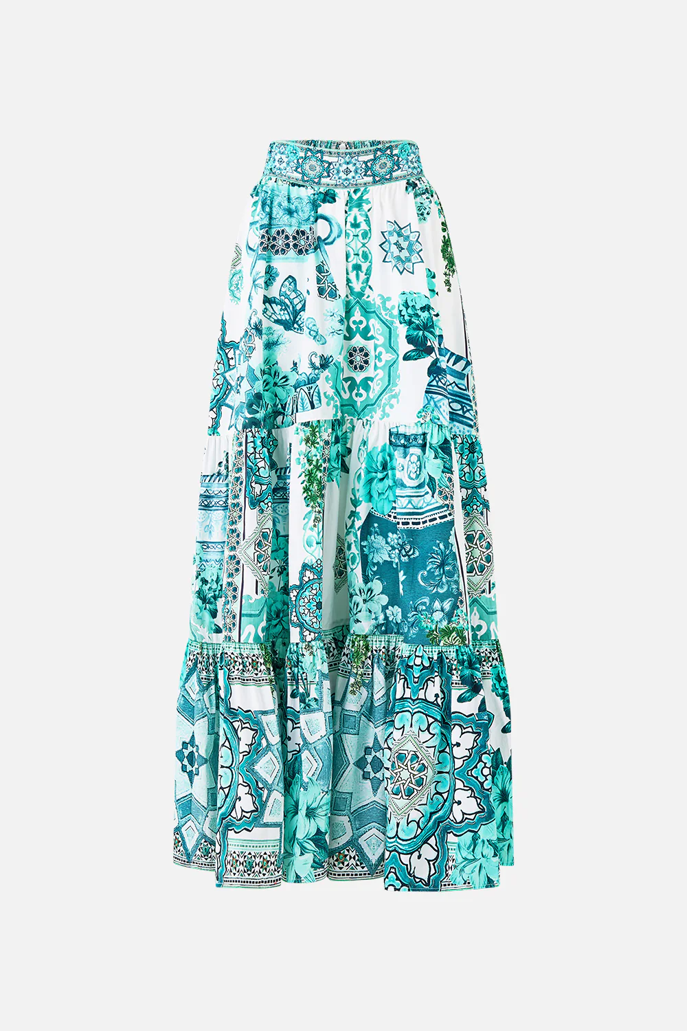 HIGH WAISTED TIERED SKIRT BALEARIC BEBÉ - Image 3