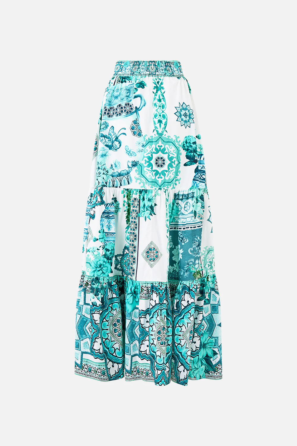 HIGH WAISTED TIERED SKIRT BALEARIC BEBÉ - Image 7