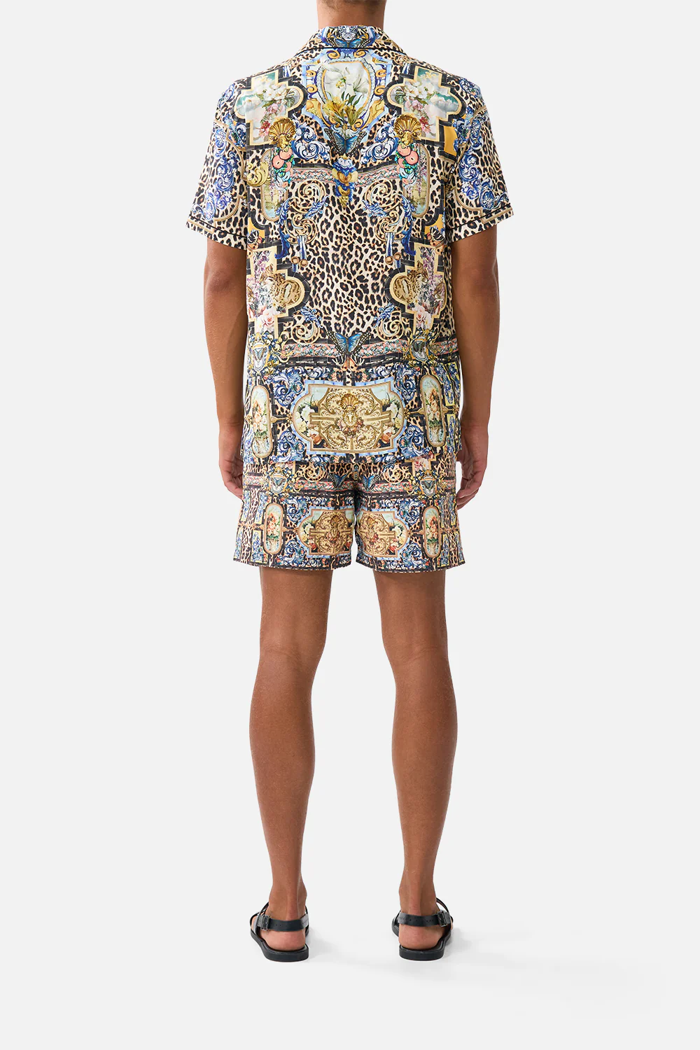 SHORT SLEEVE CAMP COLLARED SHIRT SEVILLIAN STYLE - Image 2