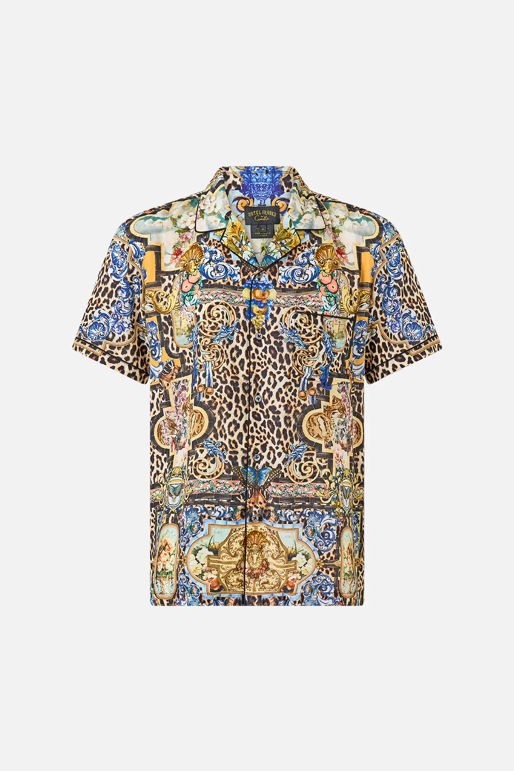SHORT SLEEVE CAMP COLLARED SHIRT SEVILLIAN STYLE - Image 3