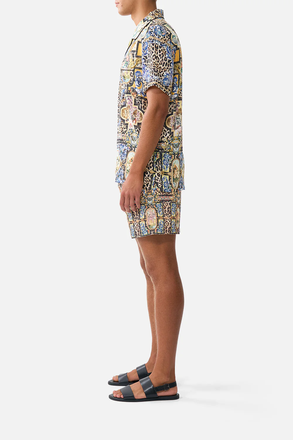 SHORT SLEEVE CAMP COLLARED SHIRT SEVILLIAN STYLE - Image 4