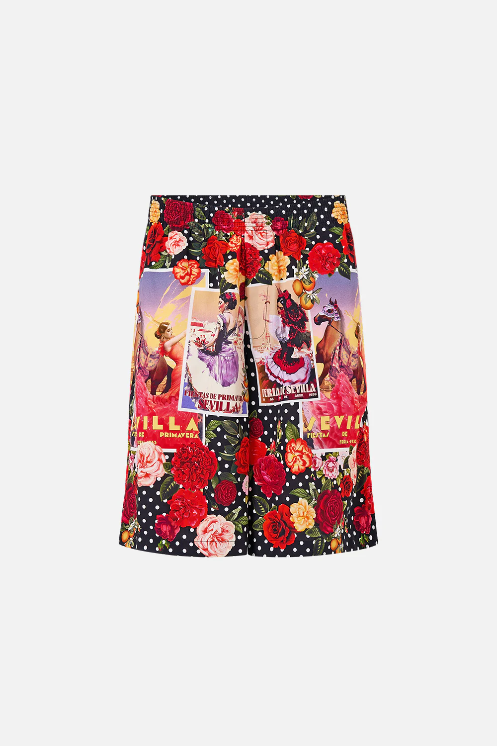 BAGGY LONG WALK SHORT WITH ELASTIC WAIST DAUGHTERS OF DUENDE - Image 3