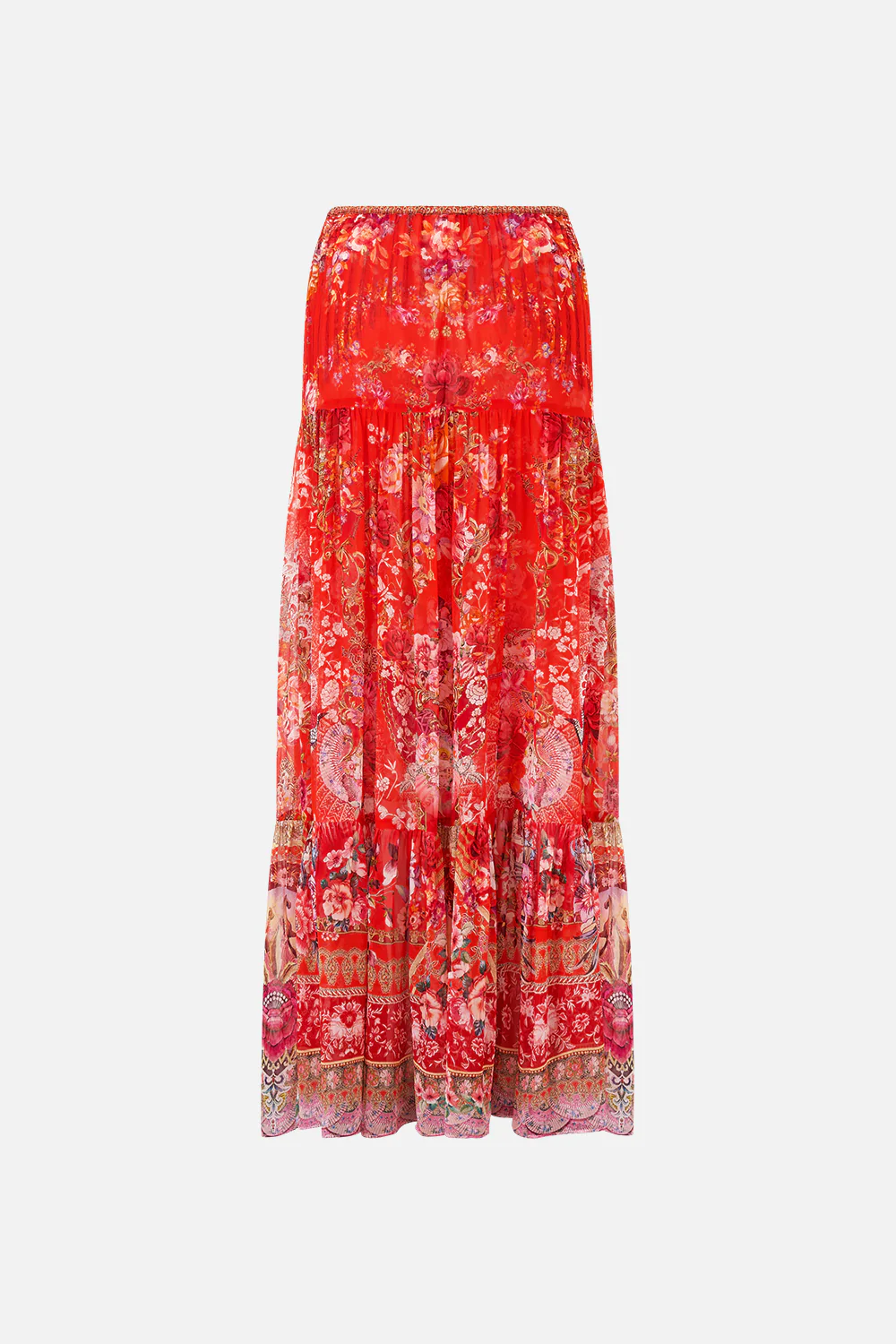 TIERED SKIRT WITH RUFFLE DETAIL OLÉ OLÉ - Image 6