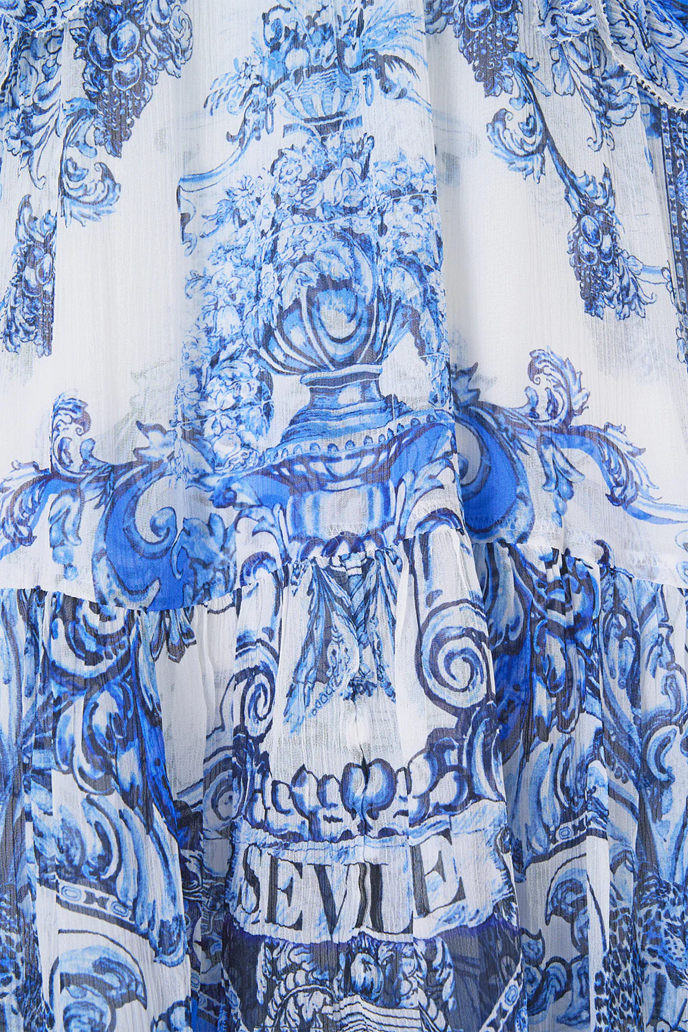 TIERED SWING MINI DRESS A TILED WONDERLAND - Image 7