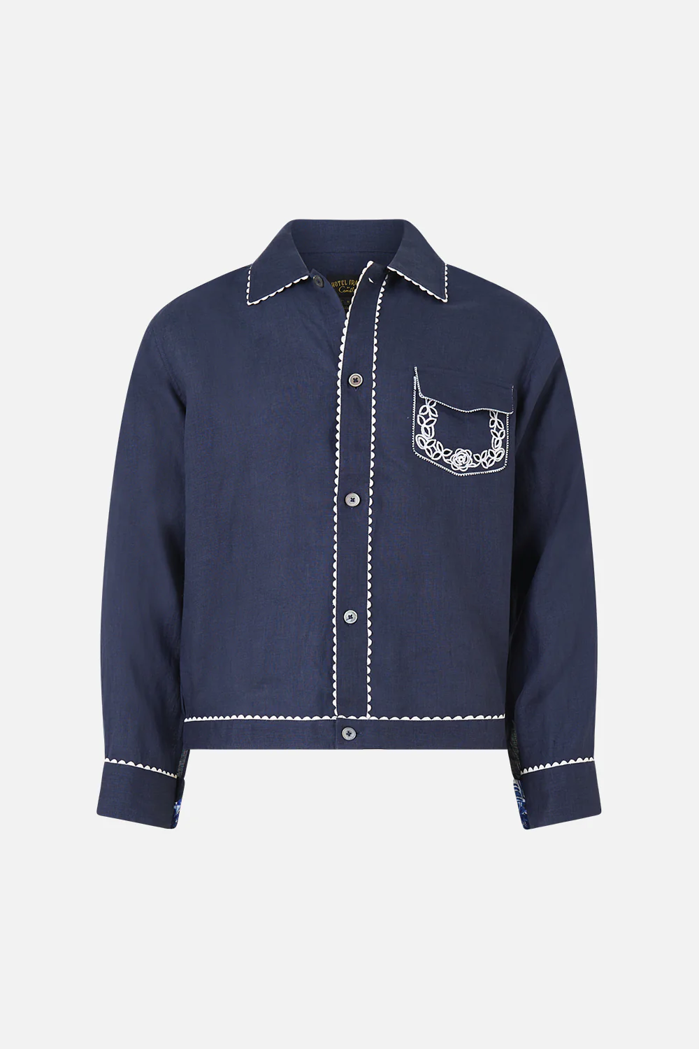 CROP BLOUSON JACKET A TILED WONDERLAND - Image 3