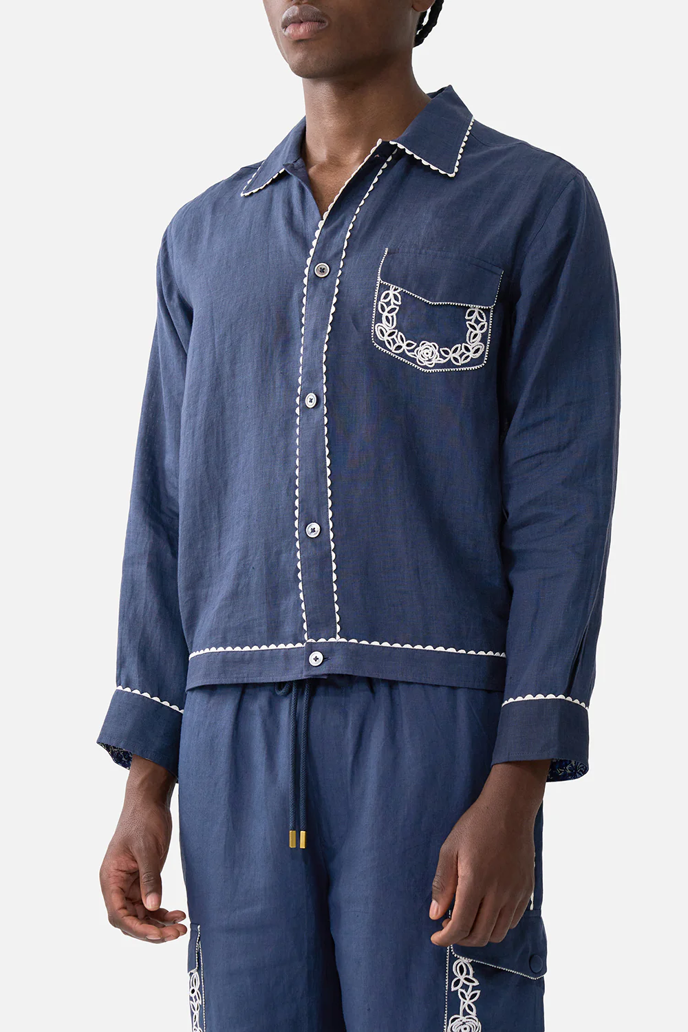 CROP BLOUSON JACKET A TILED WONDERLAND - Image 5