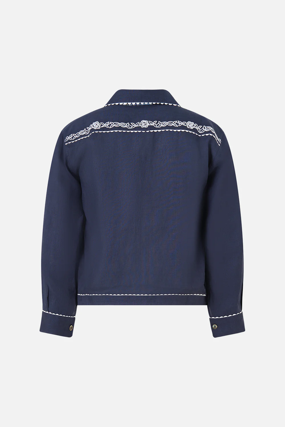 CROP BLOUSON JACKET A TILED WONDERLAND - Image 6