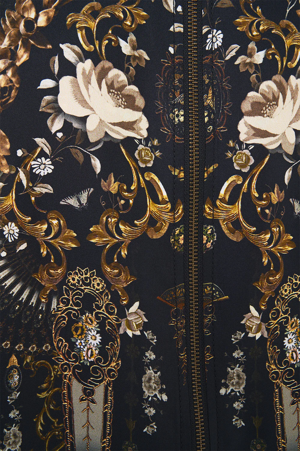 REVERSIBLE ZIP THROUGH BOMBER JACKET FLAMENCO FOLKLORE - Image 3