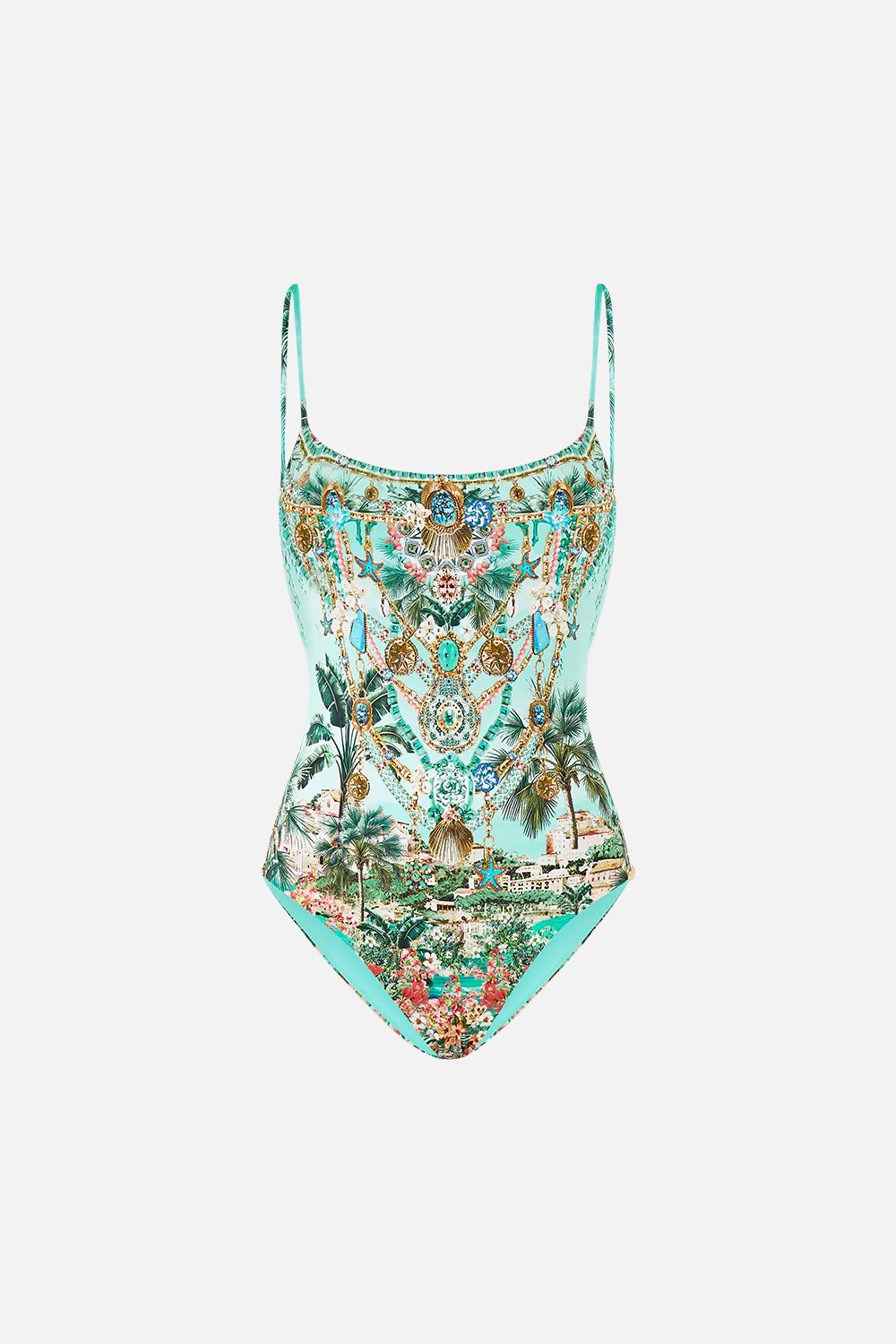 STRAIGHT NECK ONE PIECE WITH BACK STRAP DETAIL BALEARIC BEBÉ - Image 3