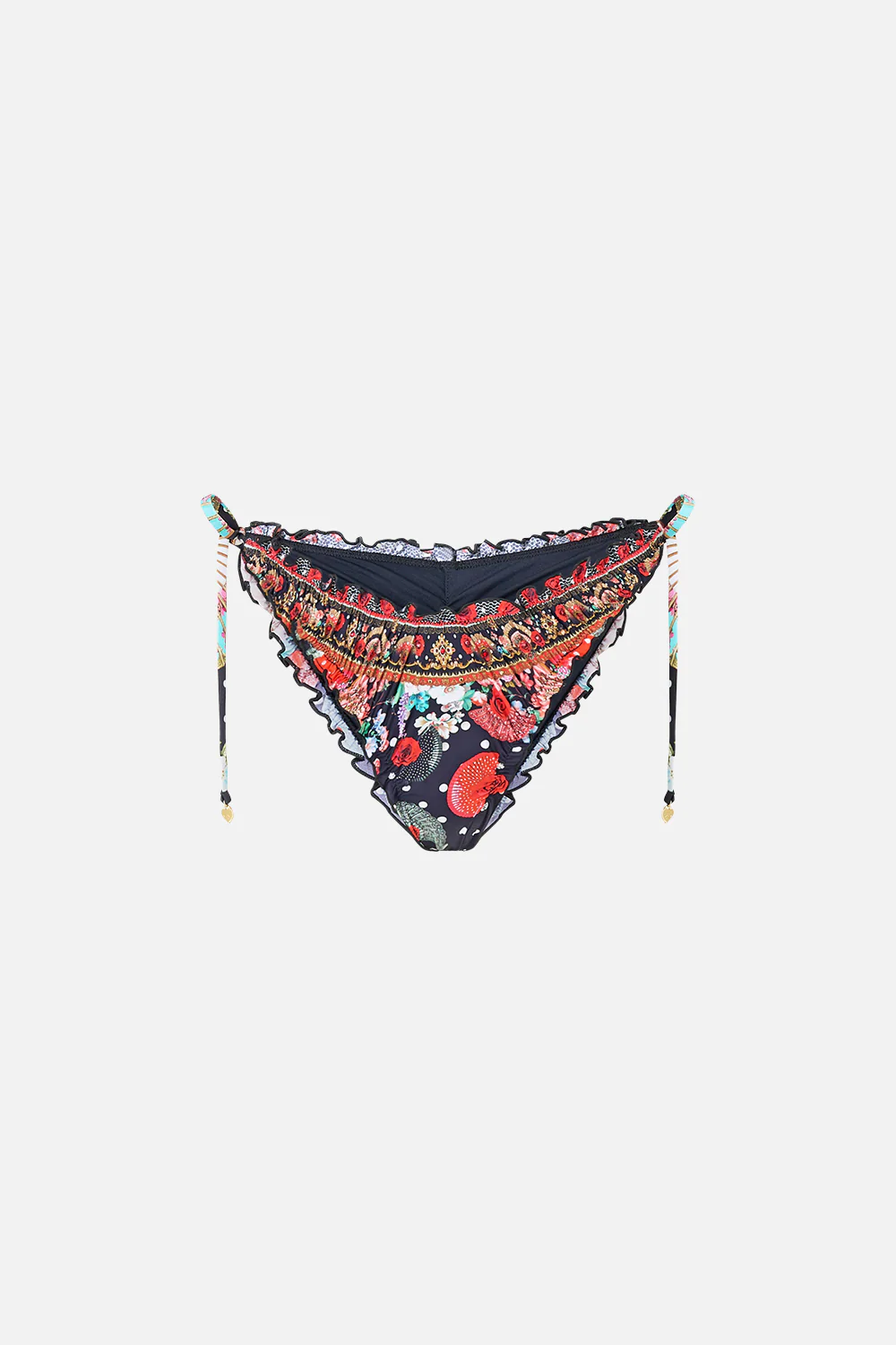 SKIMPY BIKINI BOTTOM WITH RUCHED EDGES DAUGHTERS OF DUENDE - Image 3