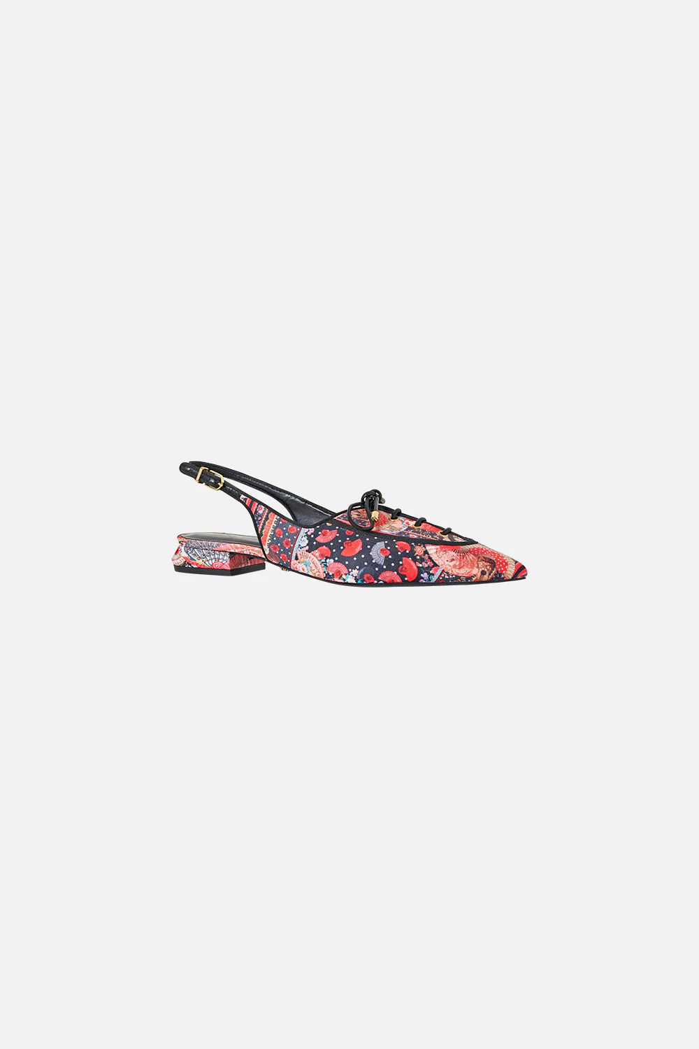 ELENA LACE UP FRONT POINTED SLINGBACK DAUGHTERS OF DUENDE - Image 2