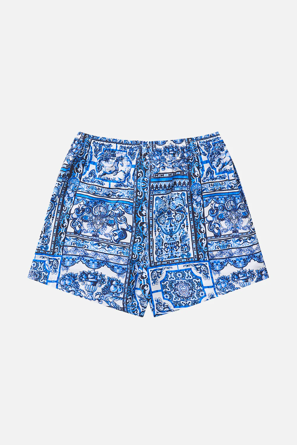 BOYS MID LENGTH BOARDSHORT WITH ELASTIC WAIST AZUL ARISTOCRACY - Image 2